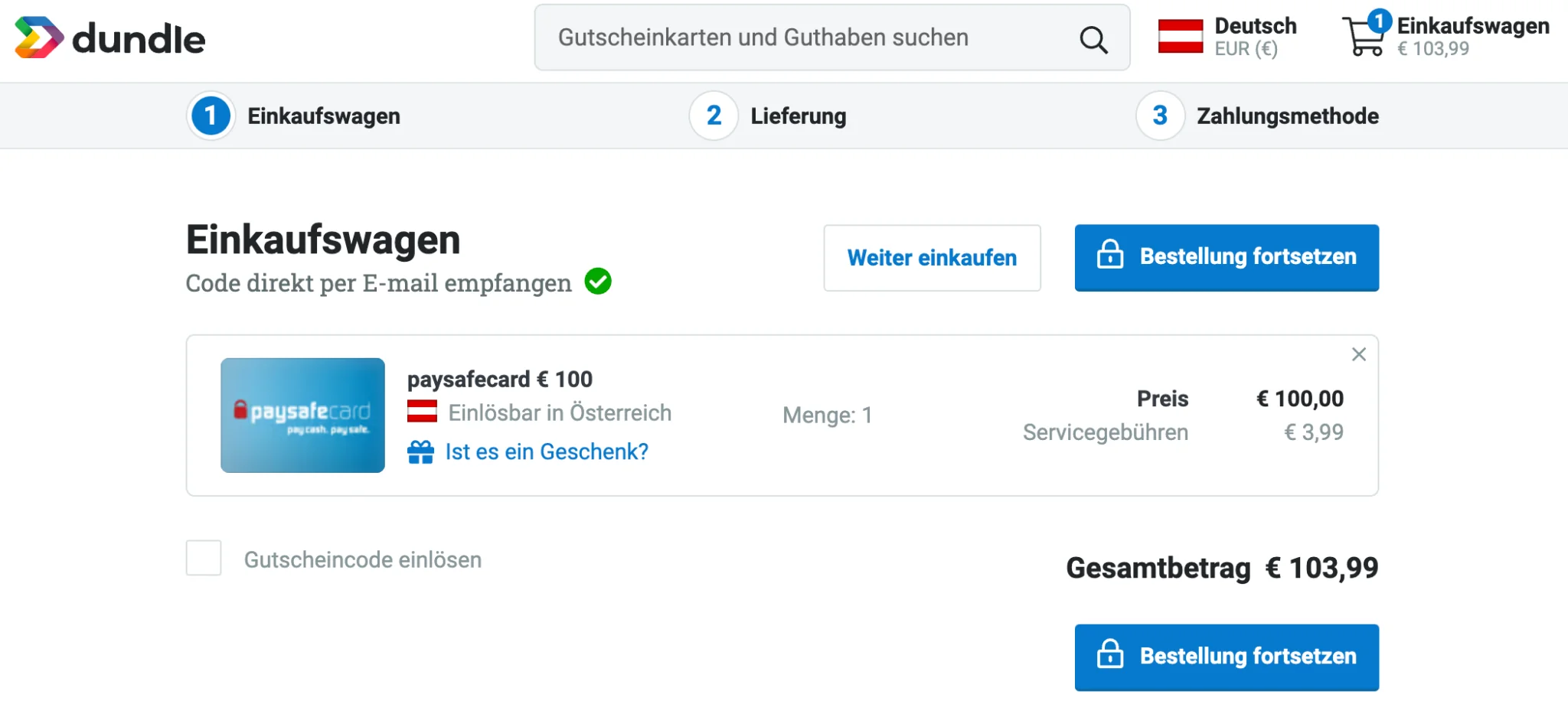 gibt es eine servicegebuehr